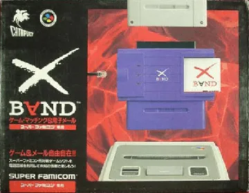 XBAND (USA) box cover front